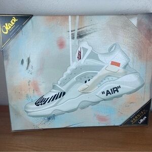 Oliver Gal Sneaker Art Nike Air Off White Huarache 11" x 14" Varnish Art Decor